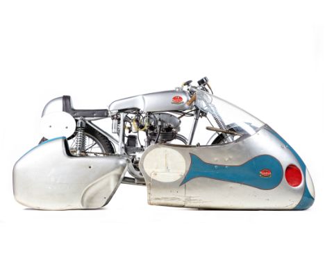 Ex-Tarquinio Provini1954 FB Mondial 175cc Bialbero Racing MotorcycleFrame no. 221Engine no. 345•Ridden in the Italian Senior 