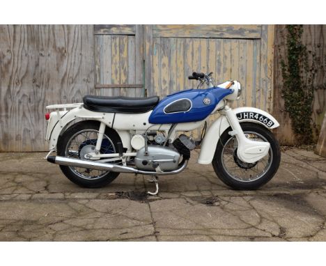 1964 Ariel 199cc Arrow '200' Registration no. JHR 466B Frame no. T34589/HEngine no. T34589-HAriel's smaller 200cc Arrow was i