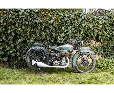 Property of a deceased's estate c.1937 Terrot 499cc Type RDRegistration no. EDD 936 (see text)Frame no. 232120Engine no. 1411