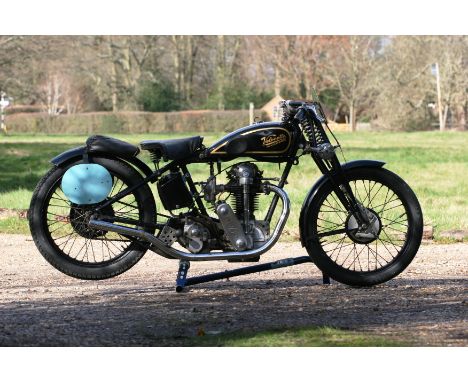 The ex-Basil Keys c.1932 Velocette 348cc KTT/KSS Frame no. KT 1460 (see text)Engine no. KTT 308 (see text)•Very sporty cammy 