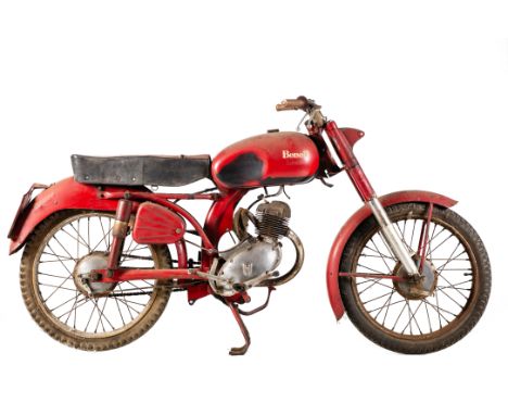c.1956 Benelli 125cc LeoncinoFrame no. L63048NEngine no. L32044NItaly's oldest surviving motorcycle manufacturer, Benelli was