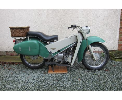 Property of a deceased's estate 1960 Velocette 192cc LE Mark IIIRegistration no. OCL 995Frame no. 3017/34Engine no. 3017/3The
