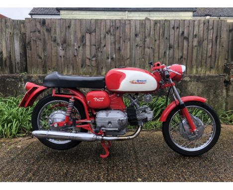 1966 Aermacchi 246cc Ala VerdeRegistration no. FEY 384DFrame no. 222886Engine no. 22286A household name among motorcyclists t