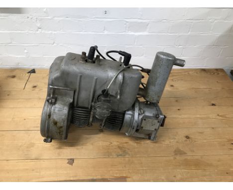 A Vincent Amanda enginenumbered T20AUM/22F/5817, condition and completeness unknown, close inspection advised. Lot to be sold
