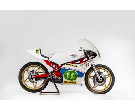 The ex-Giacomo Agostini 1976 Morbidelli 250cc Grand Prix Racing MotorcycleFrame no. noneEngine no. none•One of two specially 