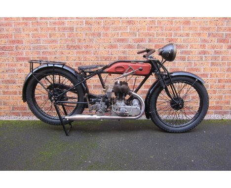 1928 AJS 248cc Model K12 ProjectRegistration no. TY 4877Frame no. K122835Engine no. K122835AJS were relative latecomers to mo