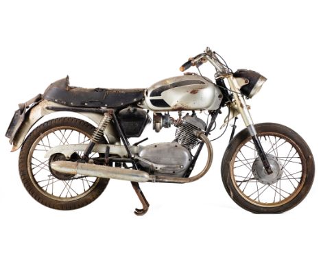 c.1960 Moto Guzzi 125 StornelloFrame no. N 44NBEngine no. N 84NBA close relative of the Lodola, the Stornello (starling) debu