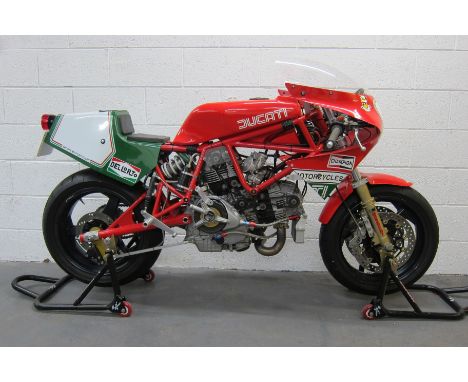 1992/2012 'Ducati' Sports Motorcycle 900cc TT944 (see text)Registration no. J269 RNBFrame no. ZDM906SC2-003884Engine no. ZDM9