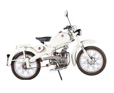 c.1951 Motom 48cc MopedFrame no. AA 40449Engine no. 72215Founded in Italy in 1947 and active until the early 1970s, Motom was