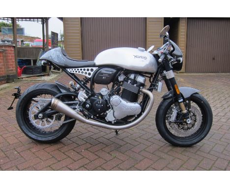 2017 Norton 961cc Dominator Donington EditionRegistration no. not registeredFrame no. SAYCNE010HY001301Engine no. 501-1678•  