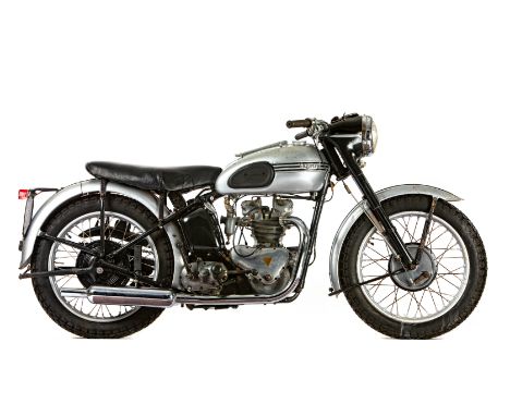 Rare, one-year-only model supplied with factory Racing Kit 1953 Triumph 498cc T100C ProjectRegistration no. PKC 87Frame no. 4