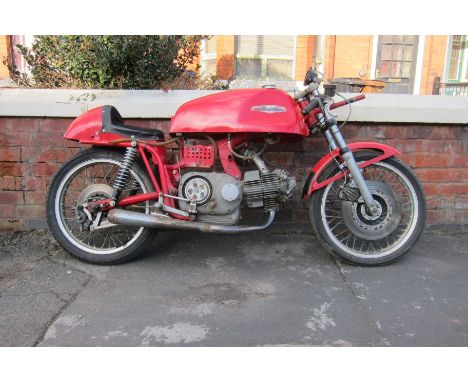 Property of a deceased's estate c.1972 Aermacchi Racing MotorcycleFrame no. AERDAV350N*252925Engine no. noneAermacchi remaine