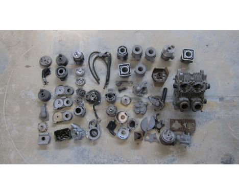 A Morbidelli Four-cylinder crankcase assemblyengine number 955M, together with a quantity of believed related parts, conditio