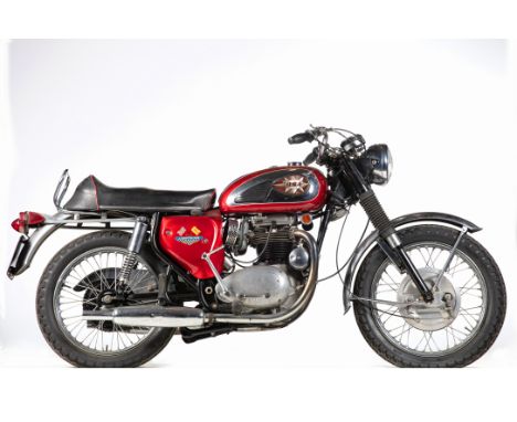 1968 BSA 650cc LightningFrame no. A65LB3952Engine no. A65LB3952Following Triumph's lead, BSA turned to unitary construction f