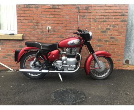 1961 Royal Enfield 495cc Meteor MinorRegistration no. 134 RPKFrame no. 6005Engine no. CC 30085Launched in 1948, Royal Enfield