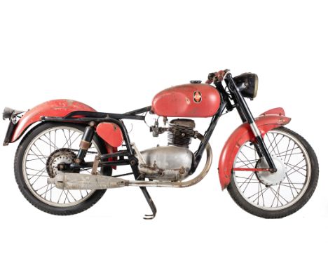 c.1955 Gilera 125 Turismo (see text)Frame no. 181-6059Engine no. 181-10651Gilera first sprang to prominence in the late 1930s