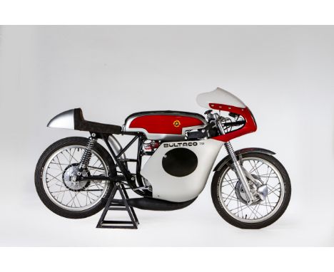 c.1969 Bultaco 125cc TSS Grand Prix Racing MotorcycleFrame no. B-600592Engine no. M-100155-6•Legendary TSS•Two stroke, water-