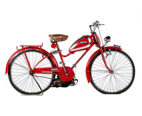 c.1950 Mosquito/Bertocchi 38cc CyclemotorFrame no. none visibleEngine no. 577790The late 1940s and early 1950s were austere t