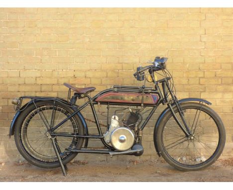 1919 Clyno 2½hp LightweightRegistration no. SV 4910Frame no. 1435Engine no. L1090/19Not for nothing did Clyno's 1913 advertis