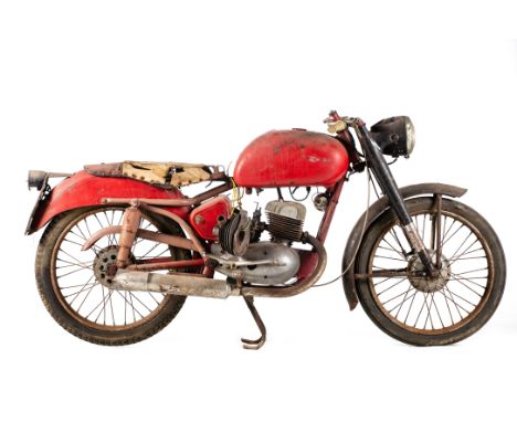 1954 Mi-Val 125ccFrame no. 40467Engine no. 54387One of Italy's lesser known marques, Mi-Val (Metalmeccanica Italiana Valtromp