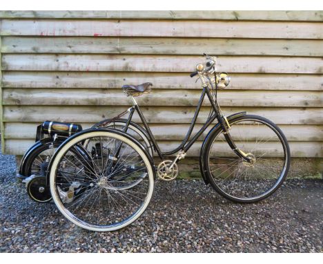 1914 Wall Auto-Wheel &amp; Premier TricycleRegistration no. DS 8287Frame no. 3534Engine no. 4755Motorised attachments for bic