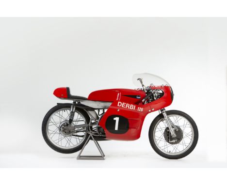 1969 Derbi 125cc Grand Prix Racing MotorcycleFrame no. none visibleEngine no. none visible•Genuine ex-factory works machine•R