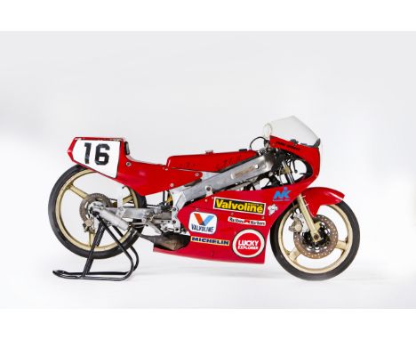 1984 Ufo 80cc Grand Prix Racing MotorcycleFrame no. unable to locateEngine no. unable to locateAn 'NIT' (Not In Tragatsch) ma