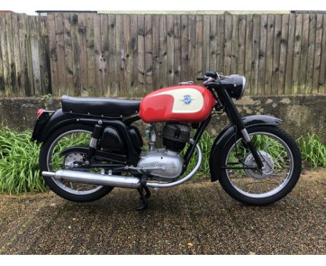 1961 MV Agusta 150cc GTRegistration no. JSL 569Frame no. GT647085Engine no. 870389'The Italian Highway Code, introduced in 19