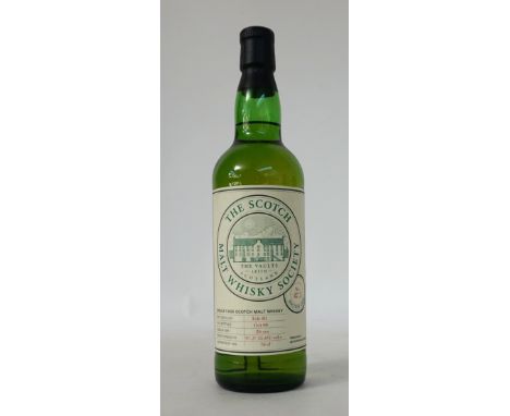 SMWS 47.5 (BENROMACH)
A nice aged bottle of BENROMACH 20 YEAR OLD Single Malt Scotch Whisky from the SMWS.  70cl.  55.6% abv.