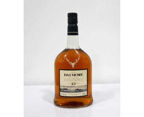 DALMORE 12YO
An older bottling of the Dalmore 12 year old single malt scotch whisky.  1 Litre.  43% abv.  In original carton.