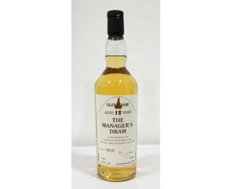 THE MANAGER'S DRAM GLENLOSSIE 12YO
Bottled as part of The Manager's Dram series selected by the Malt Distillery Managers with