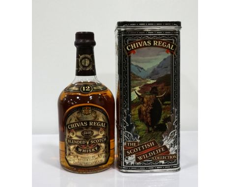 CHIVAS REGAL - THE SCOTTISH WILDLIFE COLLECTION HIGHLAND CATTLE
Blended Scotch Whisky. Chivas Regal, Scottish Wildlife Collec