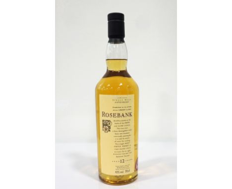 ROSEBANK 12YO - FLORA & FAUNA
Rosebank's addition to the Flora & Fauna range of bottlings.  Rosebank 12 year old Single Malt 