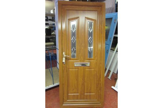 Ex Showroom Display Upvc Front Door Frame External Finish In