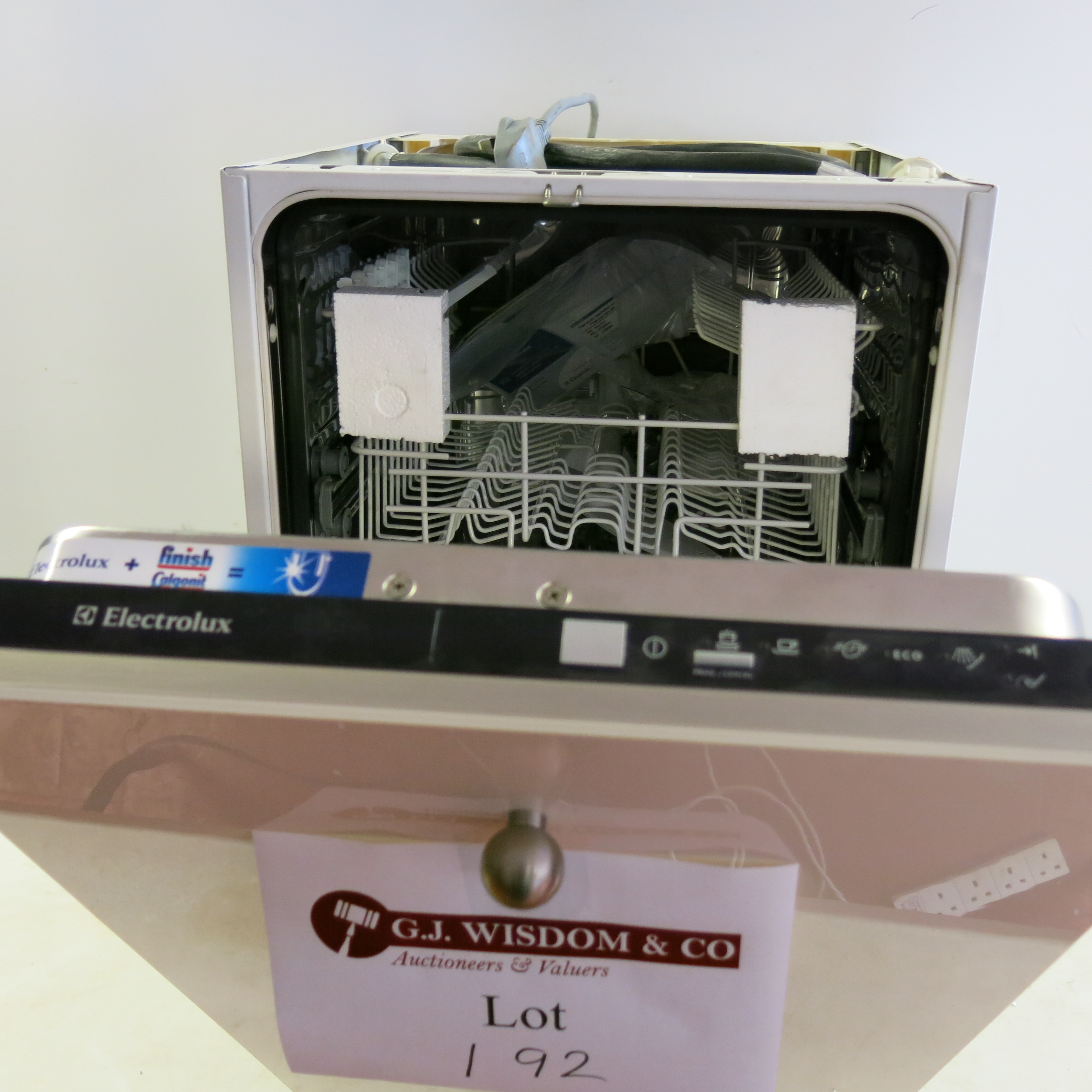 Electrolux Integrated Slim Line Dishwasher, Model ESL43010. Ex Display