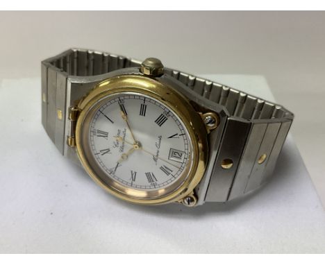 A gents Certina Chronometer Marine Quartz wristwatch. 744-3010-40.