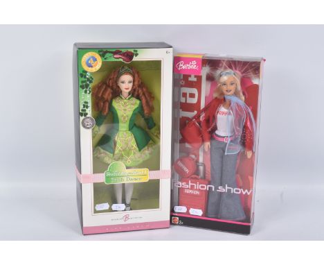 TWO BOXED MODERN MATTEL BARBIE DOLLS, 'Dolls of the World/Festivals of the World' 'Irish Dance', No.K7920 from 2006 and Ferra