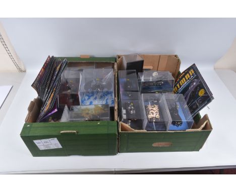 A COLLECTION OF TWENTY-FIVE BATMAN AUTOMOBILIA MODELS AND TWENTY THREE MATCHING MAGAZINES, matching models with magazine edit