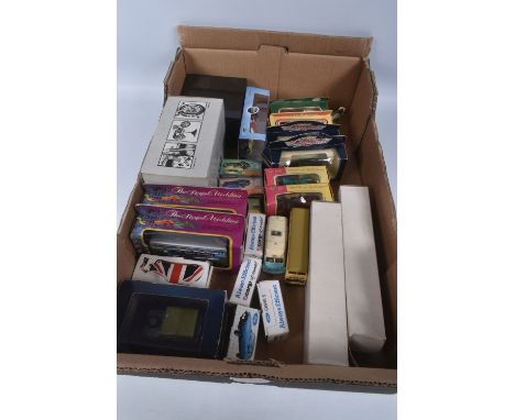 A COLLECTION OF BOXED AND LOOSE DIECAST MODEL VEHICLES, to include three Matchbox 1-75 Series Superfast models, a 38F Ford Mo