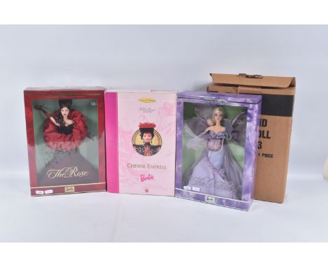 THREE BOXED MODERN MATTEL BARBIE DOLLS, 'The Great Eras Collection - Chinese Empress', No.16708 from 1996, limited edition 'F