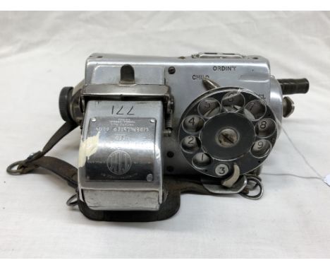 VINTAGE MID 20TH CENTURY BUS CONDUCTOR TICKET ISSUE MACHINE-PAT NO 368802,T.I.M CIRENCESTER 