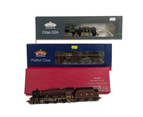 Bachmann 00 Gauge LMS Locomotives and Tenders, Jubilee Class maroon 5699 'Galatea' Lt Ed 160/600 produced for project to rest