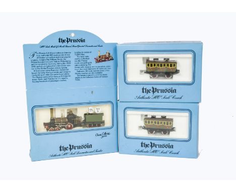 Bachmann Classic Collectors Series HO Gauge 'The Prussia ' Train Set, comprising 1839-1841 4-2-0 Locomotive and tender and tw