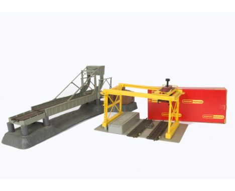 Pola for Tri-ang Hornby 00 Gauge Electric lifting Bridge Lima Freightliner Terminal and Hornby Girder Bridge, Lifting bridge 