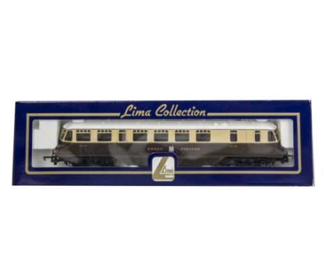 Lima 00 Gauge L204639 GWR chocolate and cream Livery Diesel Railcar, No 29, in original box, E, box VG 