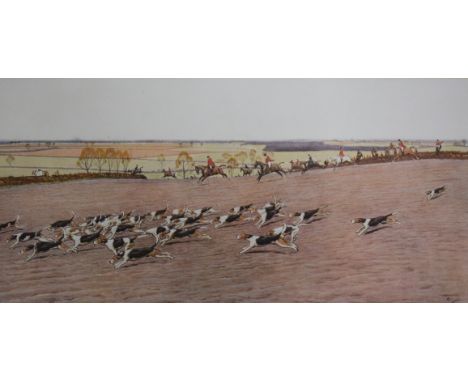 Quantity of Hunting and Horse racing prints and photographs. 
