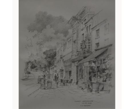 G.R.Herickx, Market Harborough, pencil sketch, signed, titled, dated 03.09.2016, 25cm x 20cm.