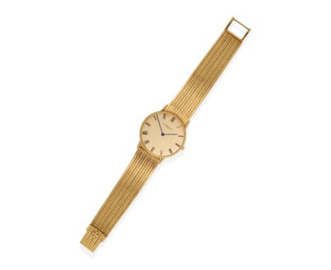 A Good 18ct Gold Wristwatch, signed Vacheron & Constantin, Geneve, 1964, (calibre 1003) lever movement signed and numbered 57