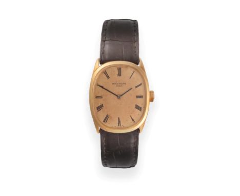 A Fine and Interesting 18ct Yellow Gold Wristwatch, formally the property of Alan Donald Whicker CBE, British Journalist and 