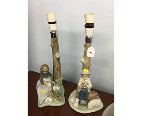 Pair of Nao lamps
